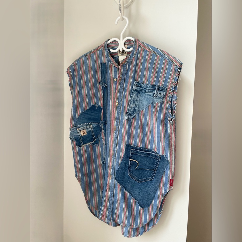 Cool redone vintage denim esprit shirt